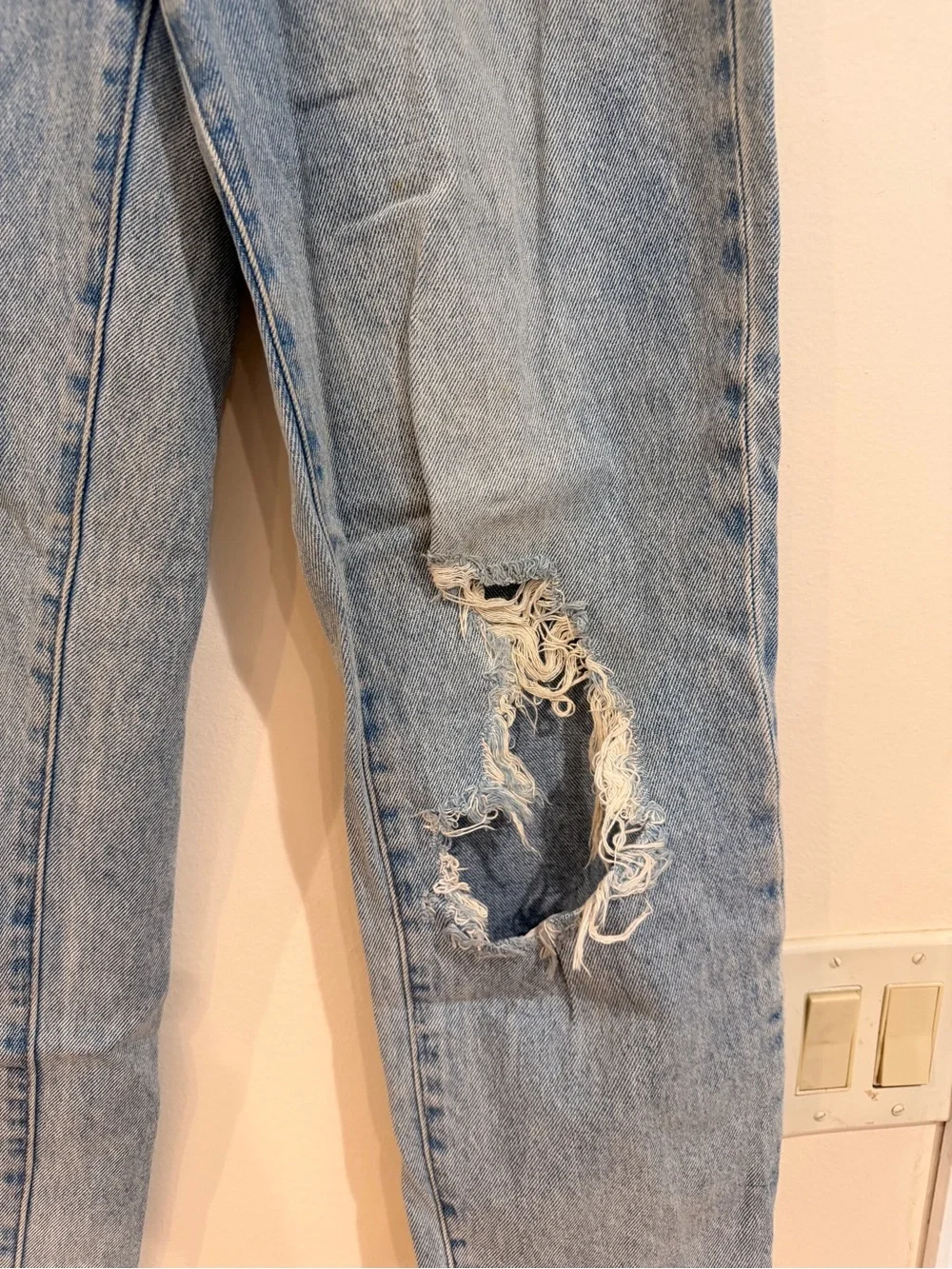 Joe’s Jeans Distressed Light Wash Jeans